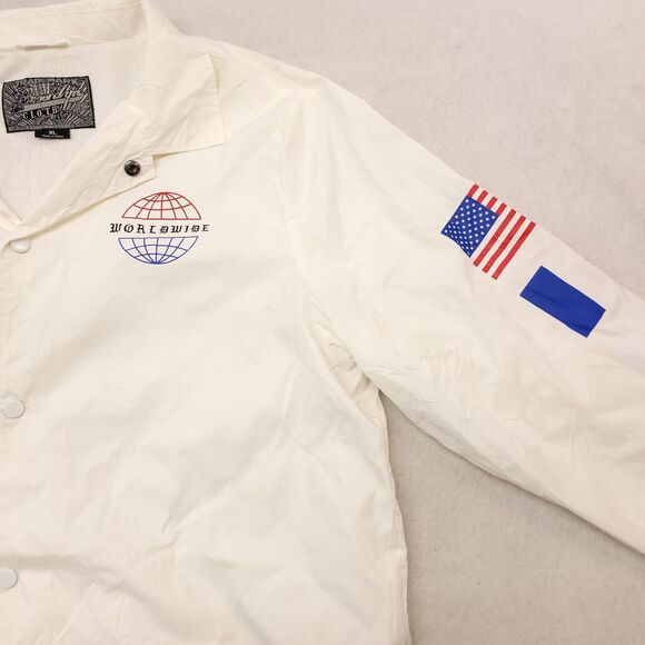 Brooklyn Cloth Co Casual Button Up Long Sleeve Shirt Adult Mens Size XL White - Picture 5 of 10